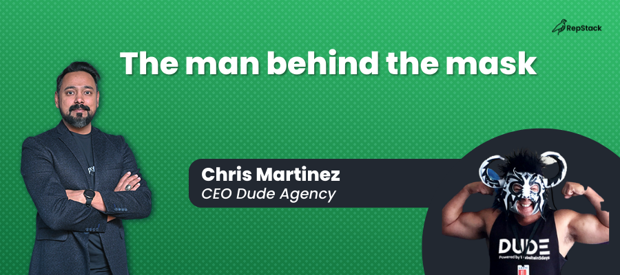 The man behind the mask - Chris Martinez from DudeAgency